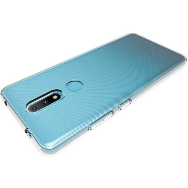 Чехол силиконовый для Nokia 2.4 прозрачный