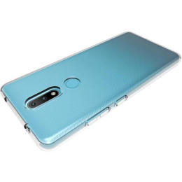 Чехол силиконовый для Nokia 2.4 прозрачный