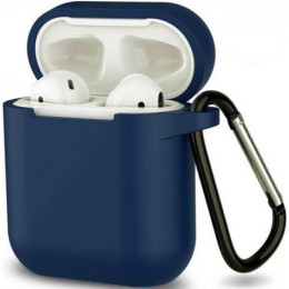 Чехол для наушников Apple AirPods 1/2 Dark Blue