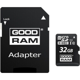 Карта пам'яті Goodram microSDХC 32GB UHS-I Сlass 10 + SD-adapter (M1AA-0320R12)