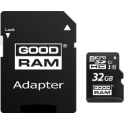 Карта памяти Goodram microSDХC 32GB UHS-I Сlass 10 + SD-adapter (M1AA-0320R12)
