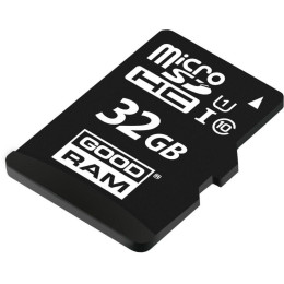 Карта памяти Goodram microSDХC 32GB UHS-I Сlass 10 + SD-adapter (M1AA-0320R12)