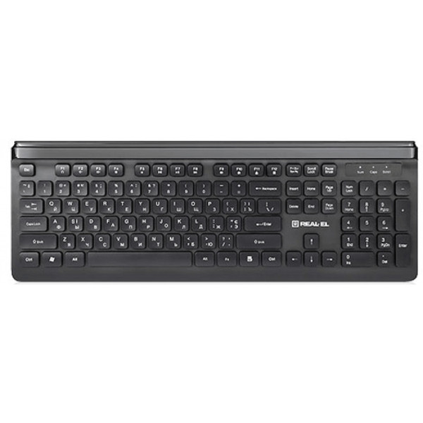 Клавіатура REAL-EL Comfort 7085 Black USB