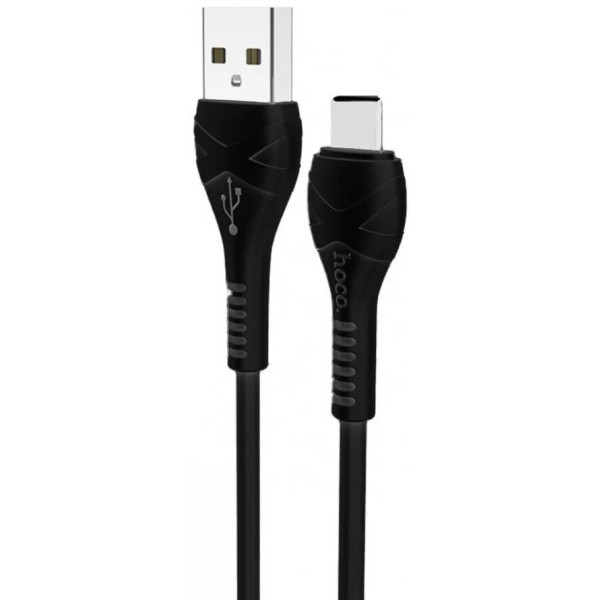 Кабель Hoco X37 Cool USB to Type-C 1m Black