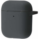 Чехол для наушников Apple AirPods 1/2 Dark Gray