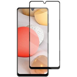 Захисне скло Samsung A42 Black Premium