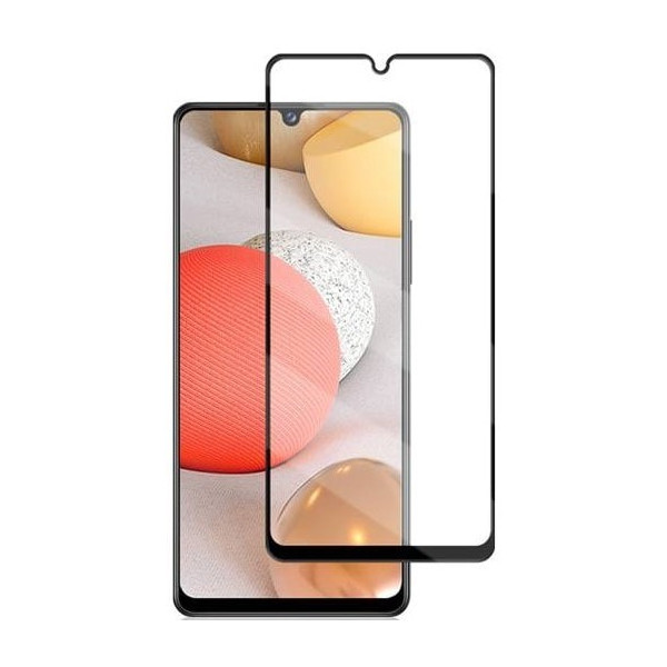 Захисне скло Samsung A42 Black Premium