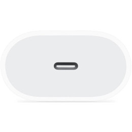 Сетевое зарядное устройство Apple Power Adapter 20W USB-C White (MHJE3ZM/A)