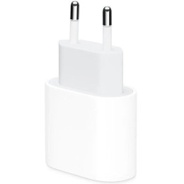 Сетевое зарядное устройство Apple Power Adapter 20W USB-C White (MHJE3ZM/A)