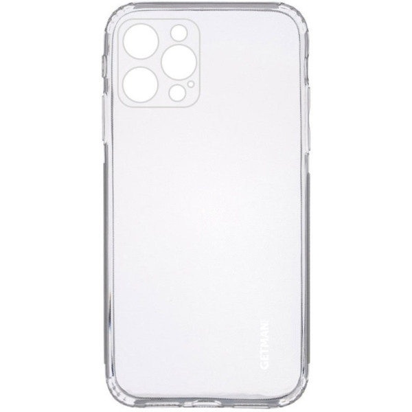Чохол силіконовий Getman для iPhone 12/12 Pro прозорий