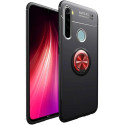 Чехол Deen Color Ring Xiaomi Redmi Note 8 Black/Red