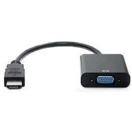 Адаптер REAL-EL HDMI-VGA (M/F) 0.15 м Чорний (EL123500020)