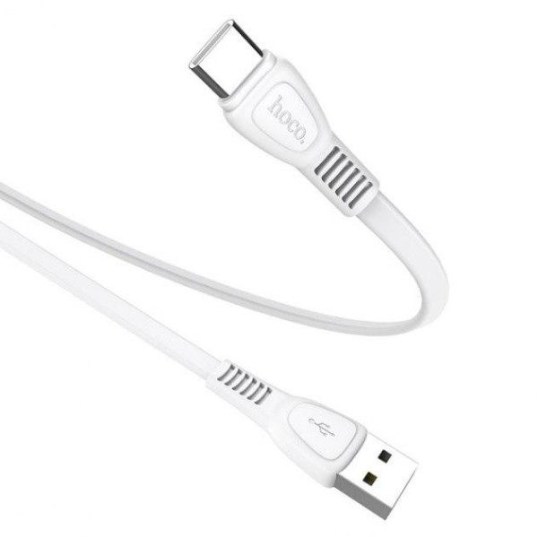 Кабель Hoco X40 Noah USB to Type-C 1m White