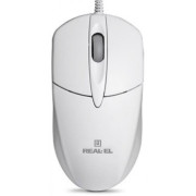 Мышка REAL-EL RM-211 USB White (EL123200014)