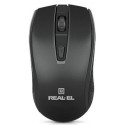 Мишка REAL-EL RM-308 USB Black (EL123200033)