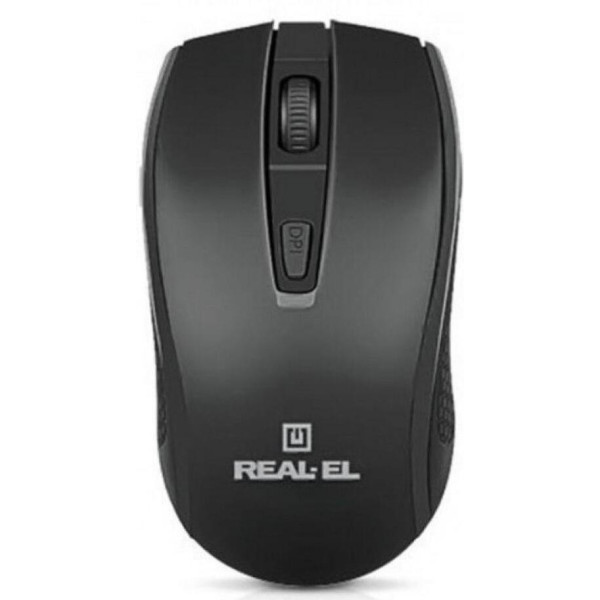 Мышка REAL-EL RM-308 USB Black (EL123200033)