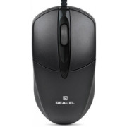 Мишка REAL-EL RM-211 USB Black