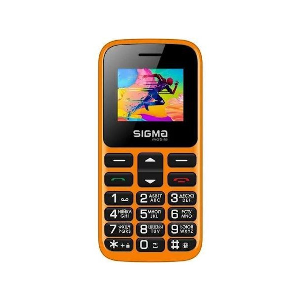 Телефон Sigma Comfort 50 HIT 2020 Orange