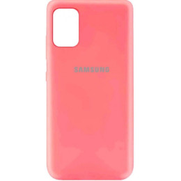 Silicone Case Samsung A41 Peach