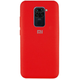 Чехол силиконовый Xiaomi Redmi Note 9S Red