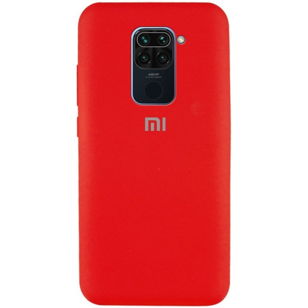 Чехол силиконовый Xiaomi Redmi Note 9S Red