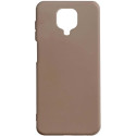 Чехол силиконовый Xiaomi Redmi Note 9S Brown