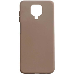 Чехол силиконовый Xiaomi Redmi Note 9S Brown