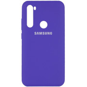Silicone Case Samsung A21 Purple