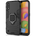 Чехол Transformer Ring for Magnet Samsung A01 Black