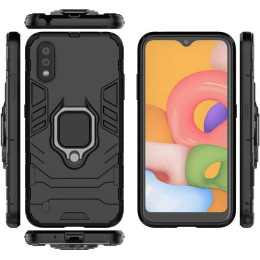 Чехол Transformer Ring for Magnet Samsung A01 Black