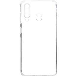 Чехол силиконовый для Samsung A60 прозрачный