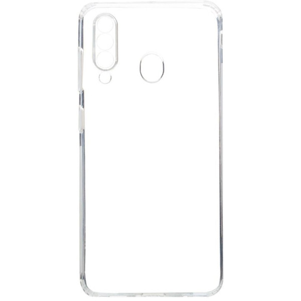 Чехол силиконовый для Samsung A60 прозрачный