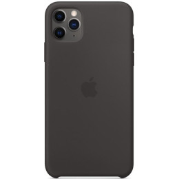 Silicone Case iPhone 11 Pro Max Black