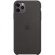 Silicone Case iPhone 11 Pro Max Black