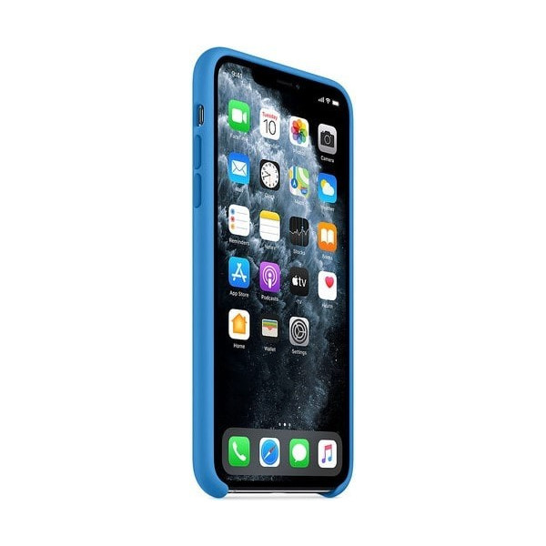 Silicone Case iPhone 11 Pro Max Blue