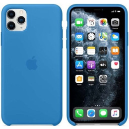 Silicone Case iPhone 11 Pro Max Blue