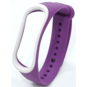 Ремешок для Mi Band 3/4 Violet/White