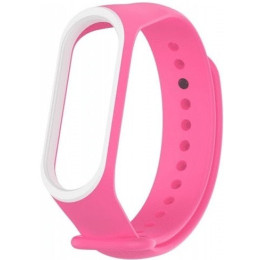 Ремешок для Mi Band 3/4 Pink/White