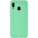 Чехол Soft Cover под магнитный держатель для Samsung A40 2019 A405 Green