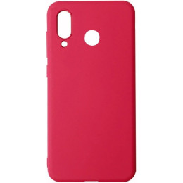 Чехол Soft Cover под магнитный держатель Samsung A40 2019 A405 Red