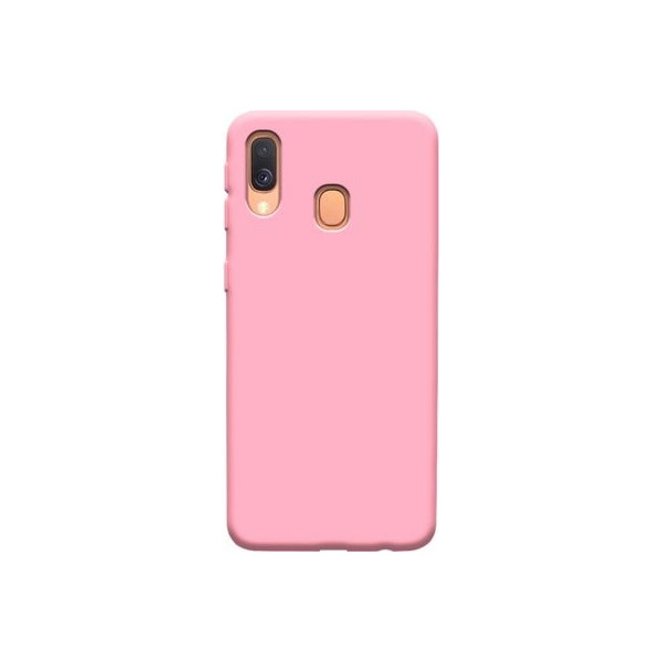 Чехол силиконовый для Samsung A40 A405 Pink