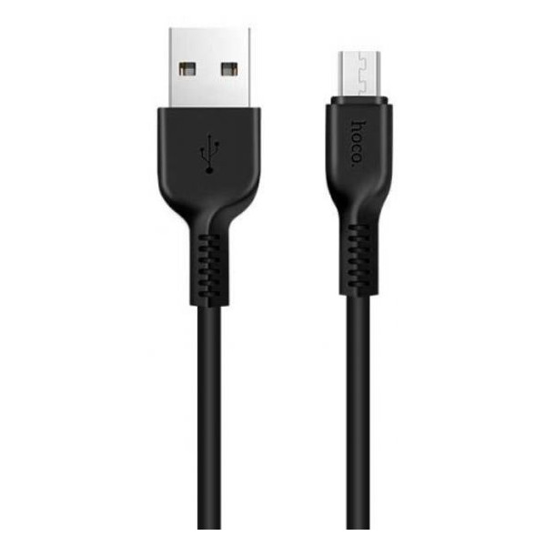 Кабель Hoco X13 Easy USB to Micro 1m Black