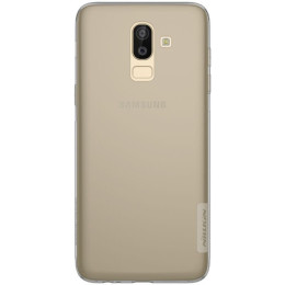 TPU чехол Nillkin Nature Series для Samsung Galaxy J8 (2018) Gray