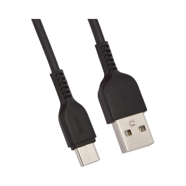Кабель Hoco X20 Flash USB to Type-C 2m (L-2M) Black