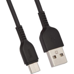 Кабель Hoco X20 Flash USB to Type-C 2m (L-2M) Black