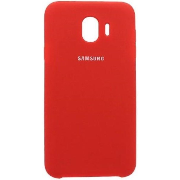 Silicone Case для Samsung J4 2018 J400 Red