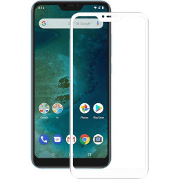 Захисне скло для Xiaomi Mi A2 lite/6 Pro White