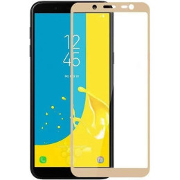 Защитное стекло для Samsung J600 Gold