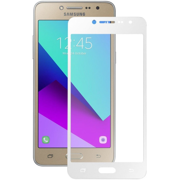Защитное стекло для Samsung G532 J2 Prime White