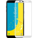 Защитное стекло Samsung J600 White